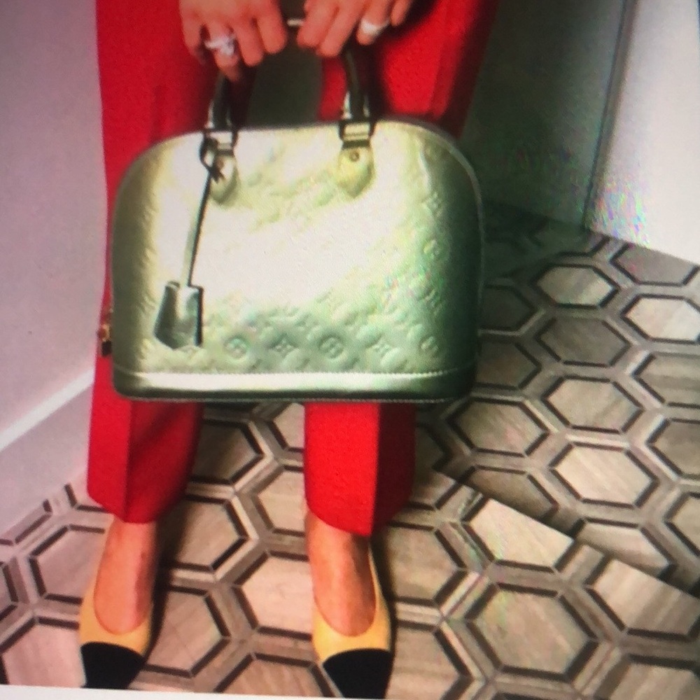 Louis Vuitton Olive Green Satchel